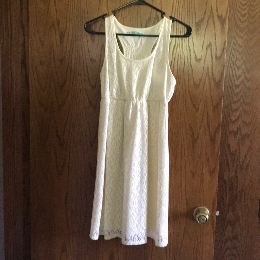 White summer dress